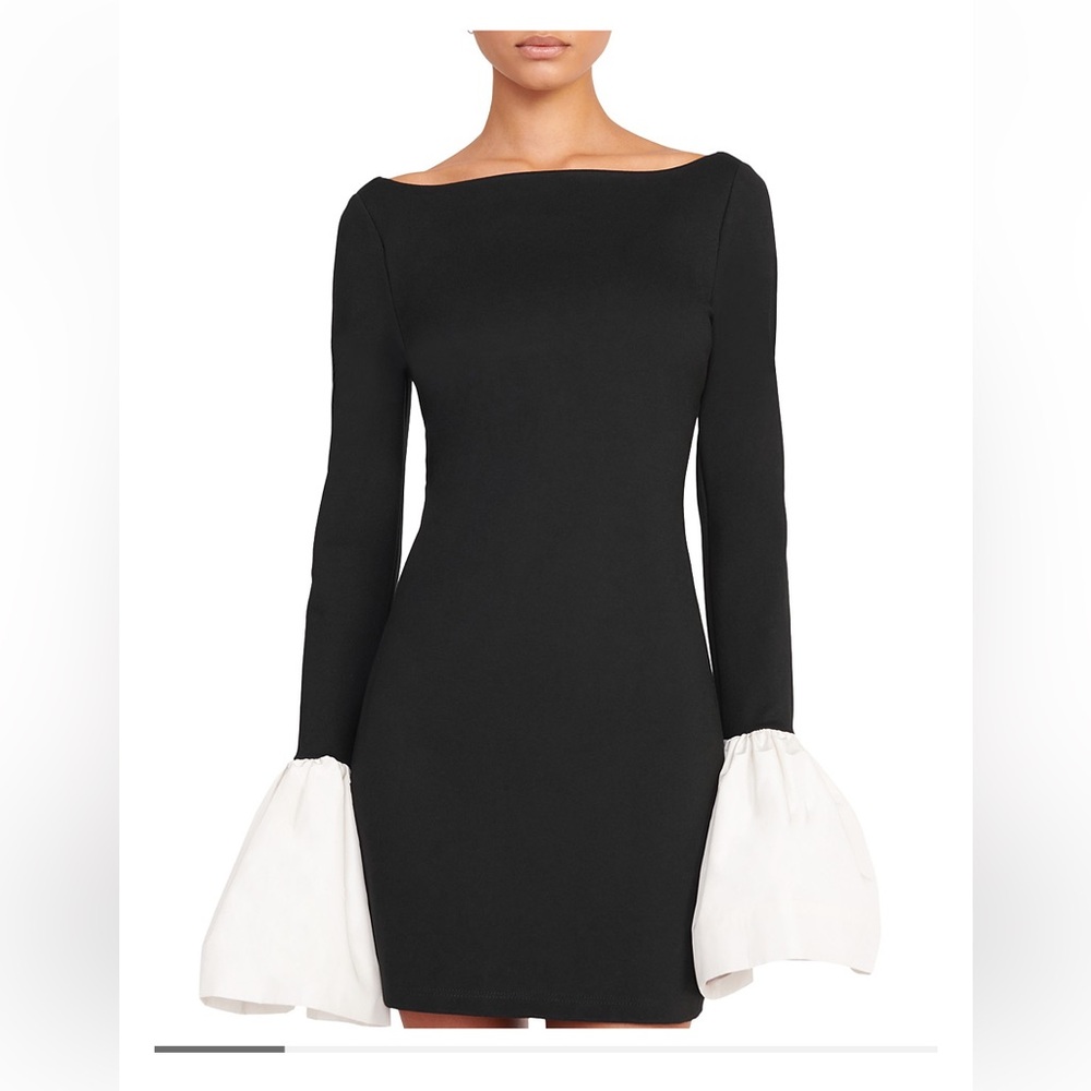 NWT Staud Hawthorne Bell Cuff Mini Dress